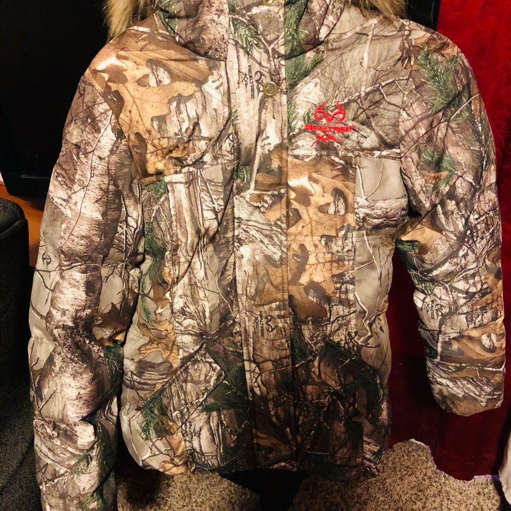 Preowned jacket real tree 🌲 size s (34/36)🌲